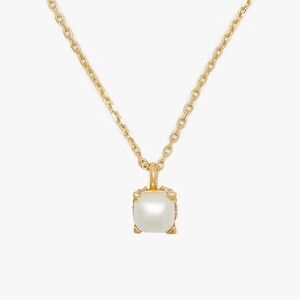 Kate Spade Little Luxuries 6mm Square Pearl Pendant
